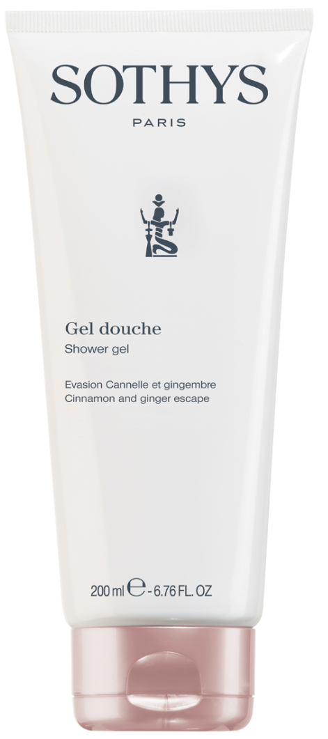 Sothys Shower Gel Cinnamon & Ginger 200ml