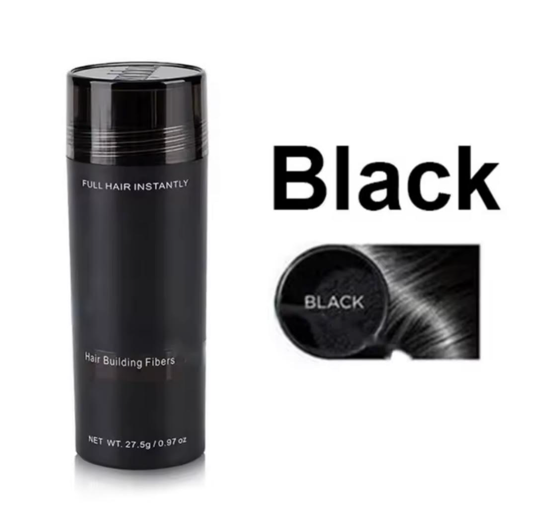 Hair Building Fibers Jar 27g Black